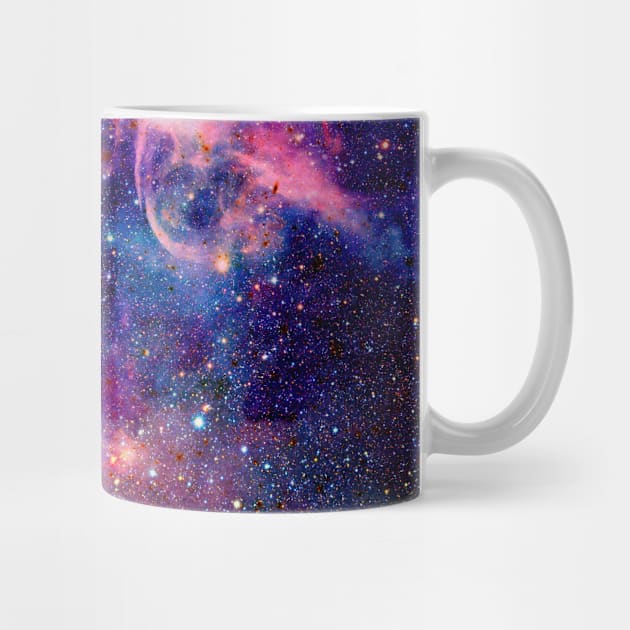 Colorful Glitter Galaxy Sky by NewburyBoutique